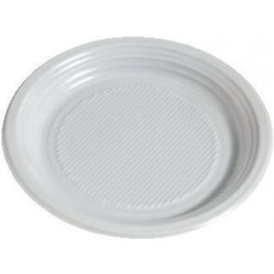 PRATO STAR PS 17 BRANCO C/ 100 UND