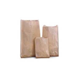 SACOS DE PAPEL KRAFT S06 34X15X6 C/ 1000 UND*