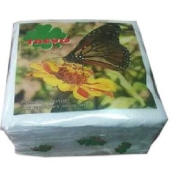 GUARD. PAPEL 1 FL 33X33 C/ 30 MAÇOS - TREVO*