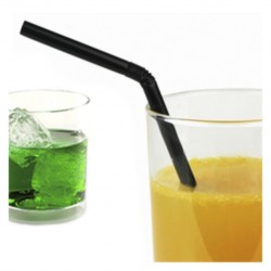 PALHINHAS EMBALADAS CAIPIRINHA Ø0,80x14 CM PRETAS (250 UNIDADE) MC