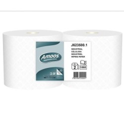 ROLO INDUSTRIAL 2 FLS +/-400 MTS PASTA C/ 2 ROLOS AMOOS - NAVIGATOR*