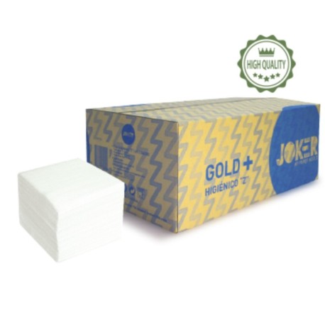 PAPEL HIGIENICO FOLHA A FOLHA TISSUE 2 FLS 36P/ 200FLS GOLD