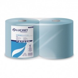 ROLO INDUSTRIAL 2 FLS 370 MTS AZUL C/ 2 ROLOS LUCART