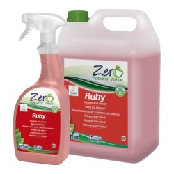 RUBY DETERGENTE ANTICALCARIO NATURAL PERFUMADO 5LTS ECOLABEL - SUTTER