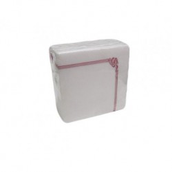 GUARD. PAPEL 2 FLS 40X40 TNT C/ 24 MAÇOS BR. C/ ORLA*