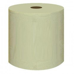 TOALHA SECA MAOS ROLO 2 FLS 140 MTS RTL PASTA LAM. C/ 6 ROLOS (AUTOCORTANTE) VERDE*