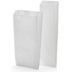 SACOS DE PAPEL BRANCO S01 TALHERES C/ 1000 UND*