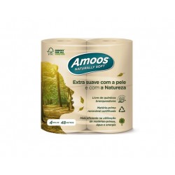 PAPEL HIGIENICO DOMESTICO 2 FLS 48MTS 60 ROLOS AMOOS - NAVIGATOR NATURALLY (15X4)