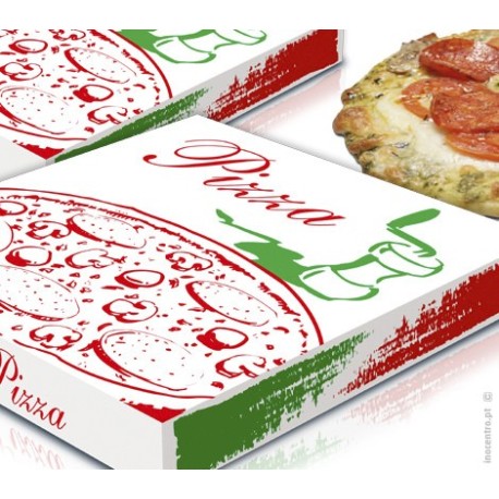 CAIXA DE PIZZA MICRO 33X33X4,5 C/ 100 UND