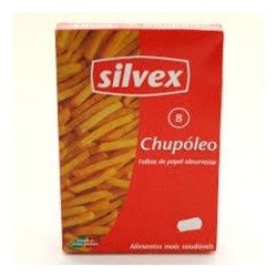 PAPEL ABSORVENTE P/CHUPAR OLEO C/8UND SILVEX