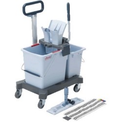 KIT PROFICIONAL COMPLETO ULTRASPEED 25/9 LT PRO TRIO 147206 (CHASI / BALDE / PRENSA / CAIXILHO / MOPA) VILEDA