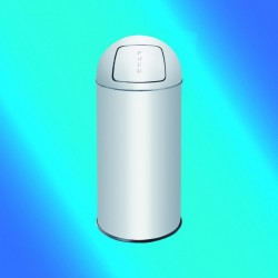 PAPELEIRA PUSH METALICA 35LT JOFEL AL72035SV