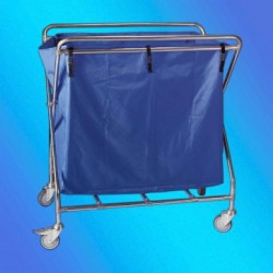 CARRO CAMARERA METÁLICO X GIGANTE INOX HOTELES / HOSPITAL ACERO INOX 18/8 342 L 1.090 x 620 x 980 AL50600 JOFEL