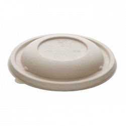 TAMPA P/FORMA DE POLPA NATURAL COMPOSTAVEL RED. 14X2CM 500ML C/ 75 UND PUL52016PUL