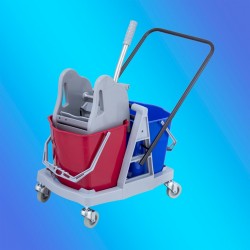 CARRO DE LIMPEZA 2 BALDES 18 LTS JOFEL AZ21600