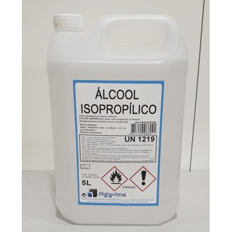 ALCOOL ISOPROPILICO 5 LTS