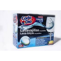 PASTILHAS LAVA LOIÇA ANTICALCARIO CADA DIA (15 UND)