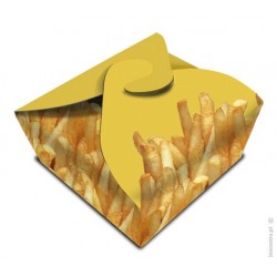 CAIXA BATATA FRITA INOMALMEQUER PEQ.120X120X50 C/ 500 UND