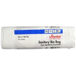SACO PLASTICO LIXO SANITARIOS (VILEDA) 15 LTS C/50 - 173874
