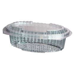 EMB. C/ TAMPA ACOPLADA P/ SALADAS 250 ML - QUADRADA