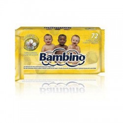 TOALHETES HUMEDECIDAS BAMBINO EMB. 72