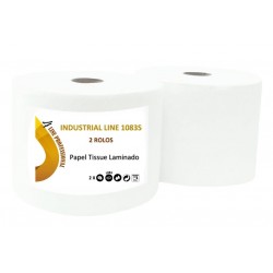 ROLO INDUSTRIAL 2 FLS PASTA C/ 2 ROLOS 4LINE SYSTEM