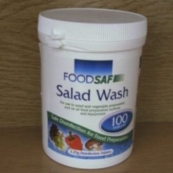 FOOD SAF FRUTAS E LEGUMES DESINF. 3,25g 100 PASTILHAS