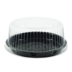 BASE REDONDA TRANSP. / NEGRA DIAM. 220
