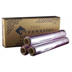 PELICULA ALIMENTAR ROLO 45CMx300MT WRAPMASTER 3UND
